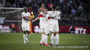 Paris Saint-Germain verslaat FC Metz, dat ondanks nederlaag juicht