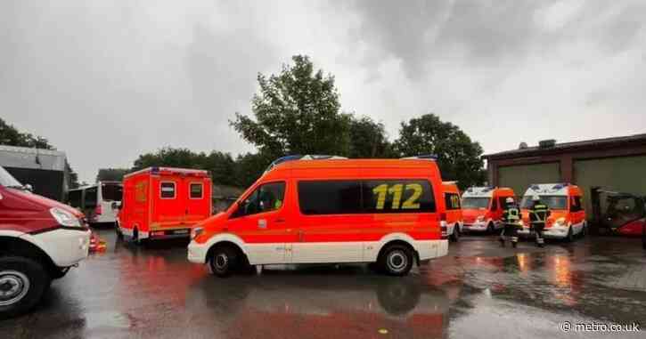 Lightning strikes children’s camp site with 38 people rushed to hospital