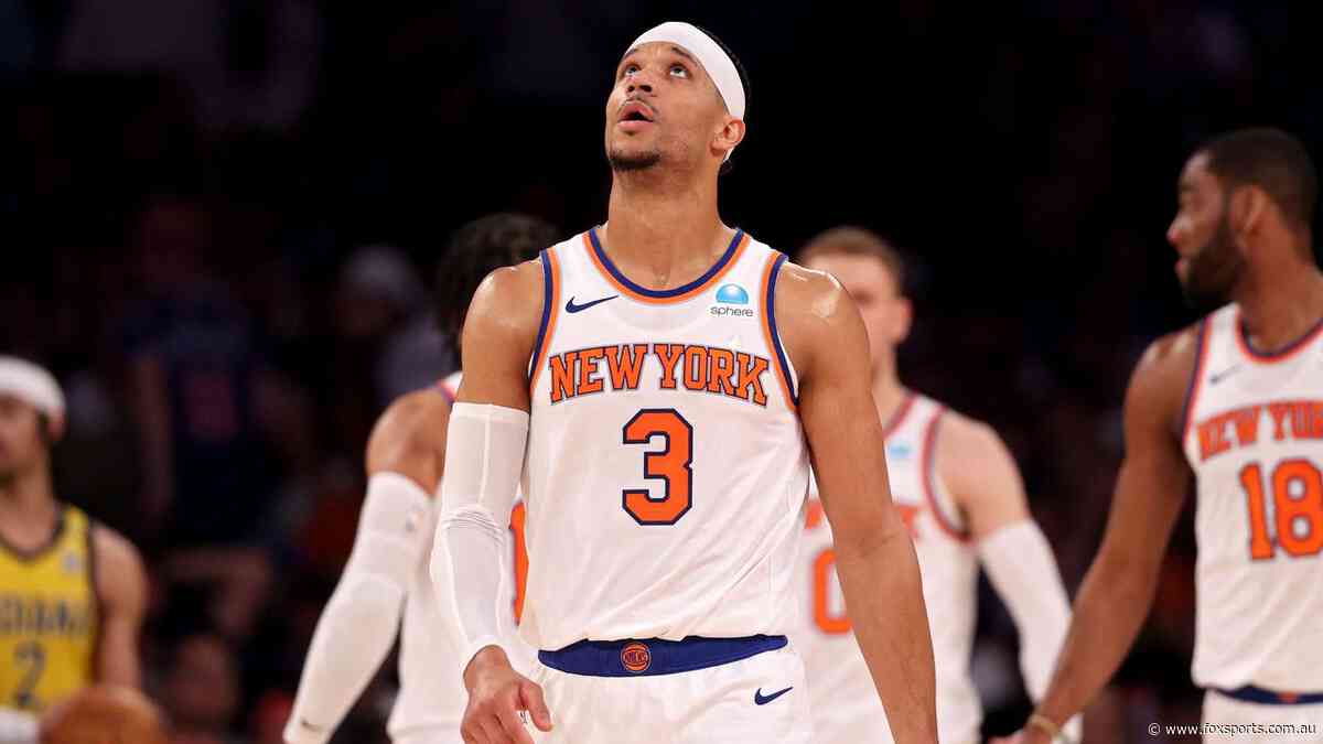 Knicks’ brutal playoffs exit confirmed as $304m star rubs salt into wounds with cheeky taunt