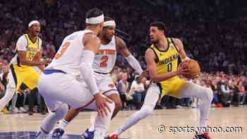 Knicks can't stop red-hot shooting pacers, fall 130-109 in Game 7