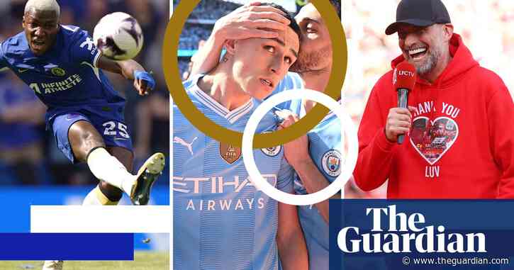 Premier League weekend awards: tears, cheers and a very long-range stunner
