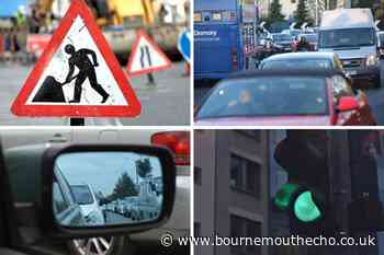 The roadworks taking place across the BCP area this week