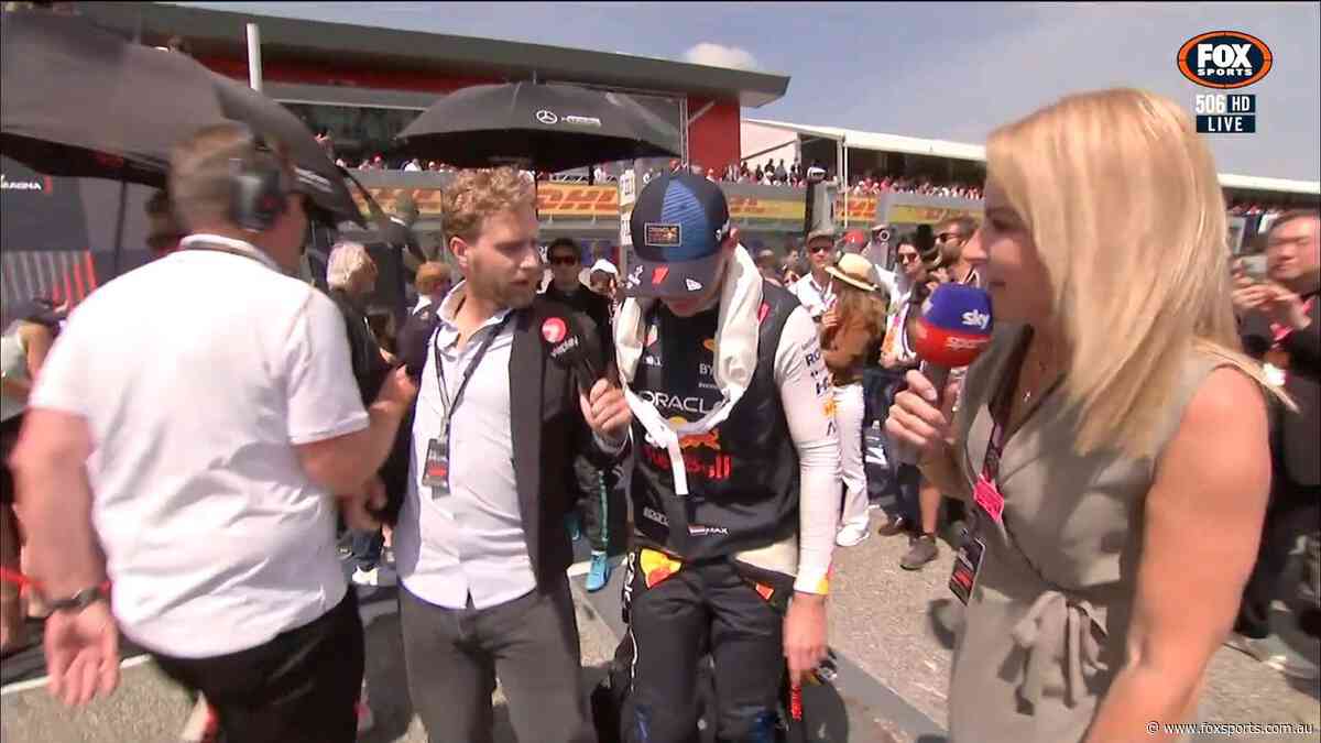 Formula 1 reporter dragged off live TV, disappears at Emilia Romagna Grand Prix