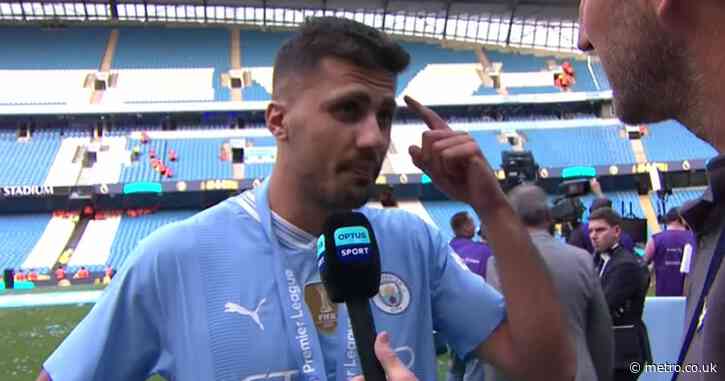 Manchester City star Rodri takes swipe at Arsenal for playing for a draw at the Etihad