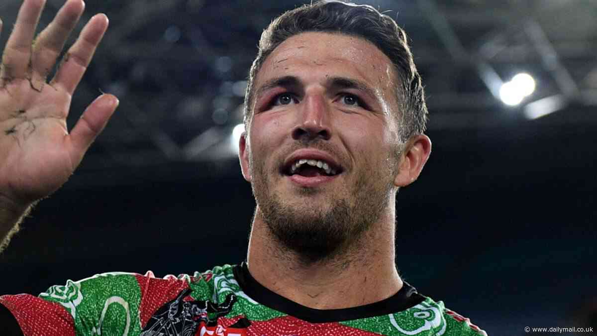 Sam Burgess doesn't look like this anymore! Former NRL star reveals his dramatic transformation after moving to the UK and leaving behind his two children he shares with ex-wife Phoebe