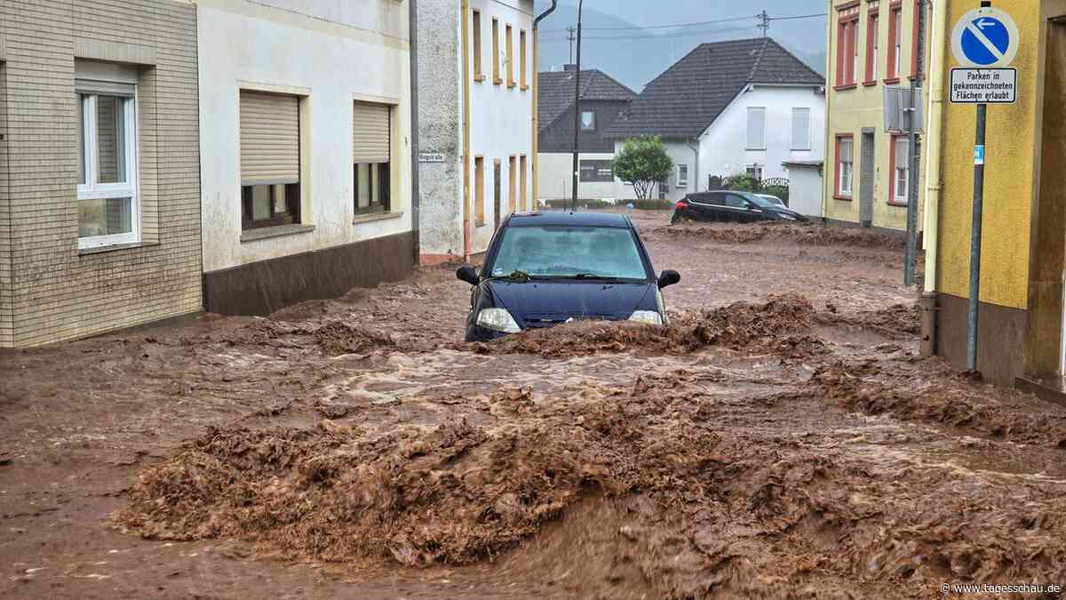 Wetterdienst warnt vor weiteren Unwettern in Hochwasserregionen