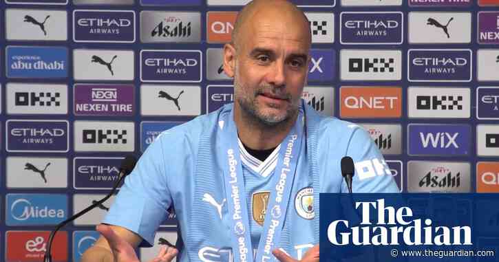 'So what next?' Pep Guardiola admits he is struggling for motivation after title triumph – video