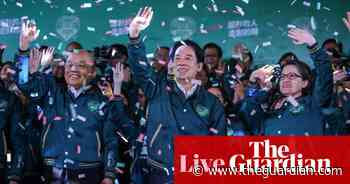 Taiwan presidential inauguration live: Lai Ching-te takes office