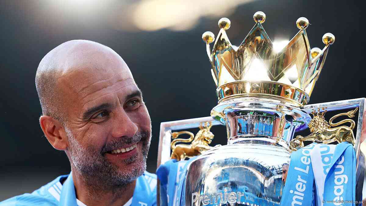 Pep Guardiola believes that his Man City are THE GREATEST club side in English football history - after they claimed their sixth Premier League title in seven years