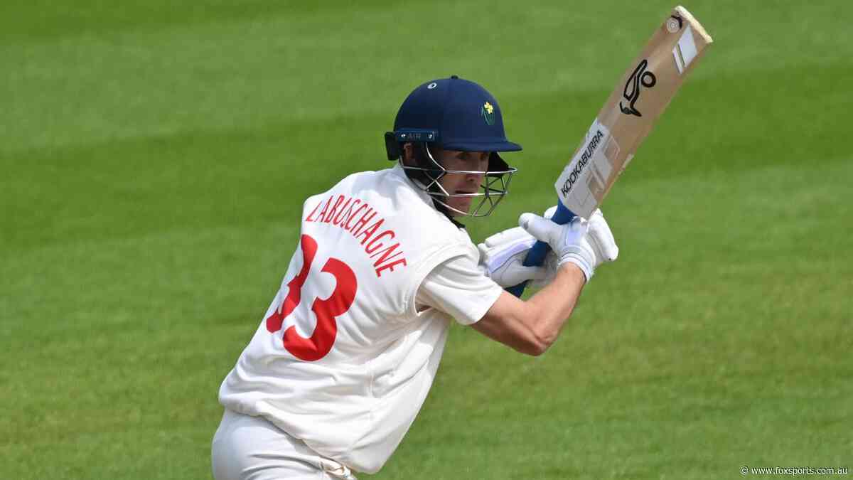 Marnus Labuschagne makes a century opening the batting for Glamorgan in county cricket