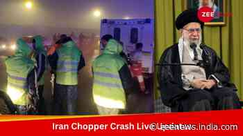Iran President Helicopter Crash LIVE Updates: Raisi`s Life In Danger As Search Operations Continue