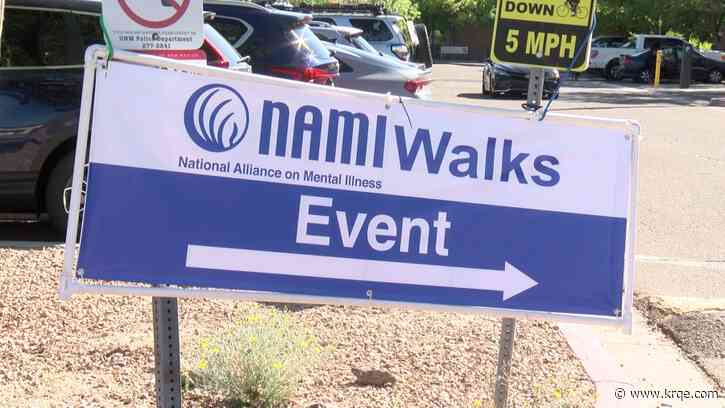 NAMI New Mexico hosts community walk to raise awareness about mental health