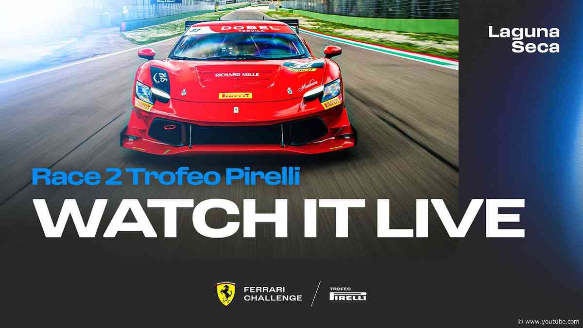 Ferrari Challenge North America - Laguna Seca, Race 2 - Trofeo Pirelli