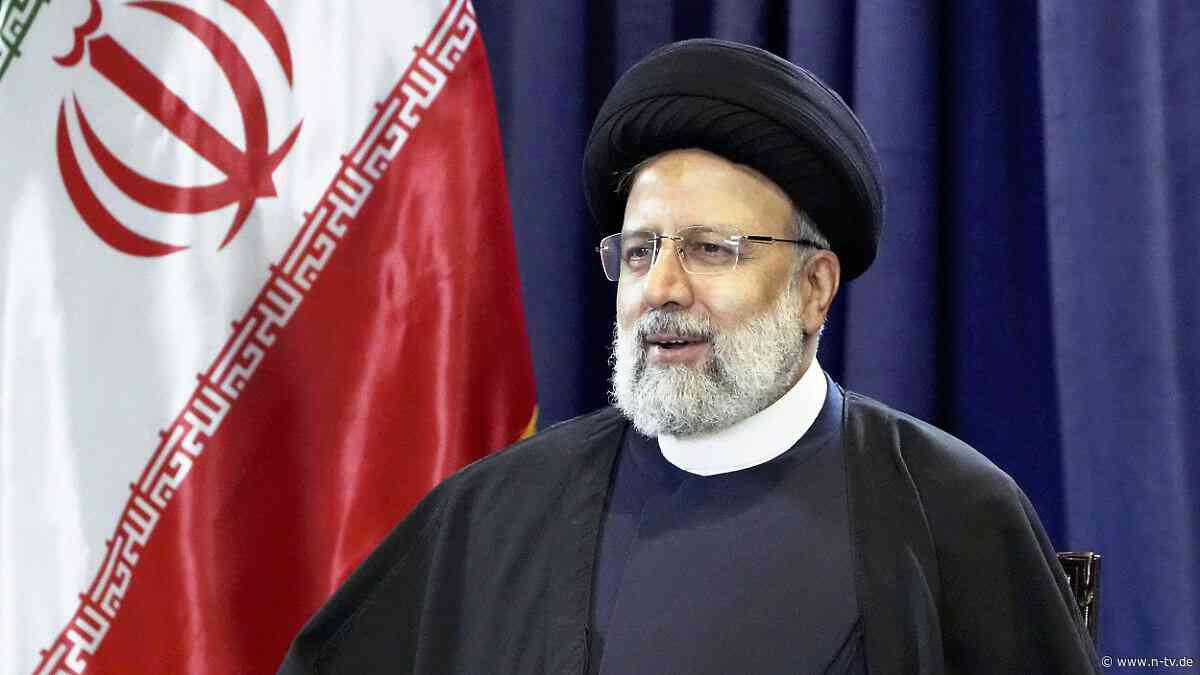 Nach Hubschrauberabsturz: Irans Präsident Raisi ist tot