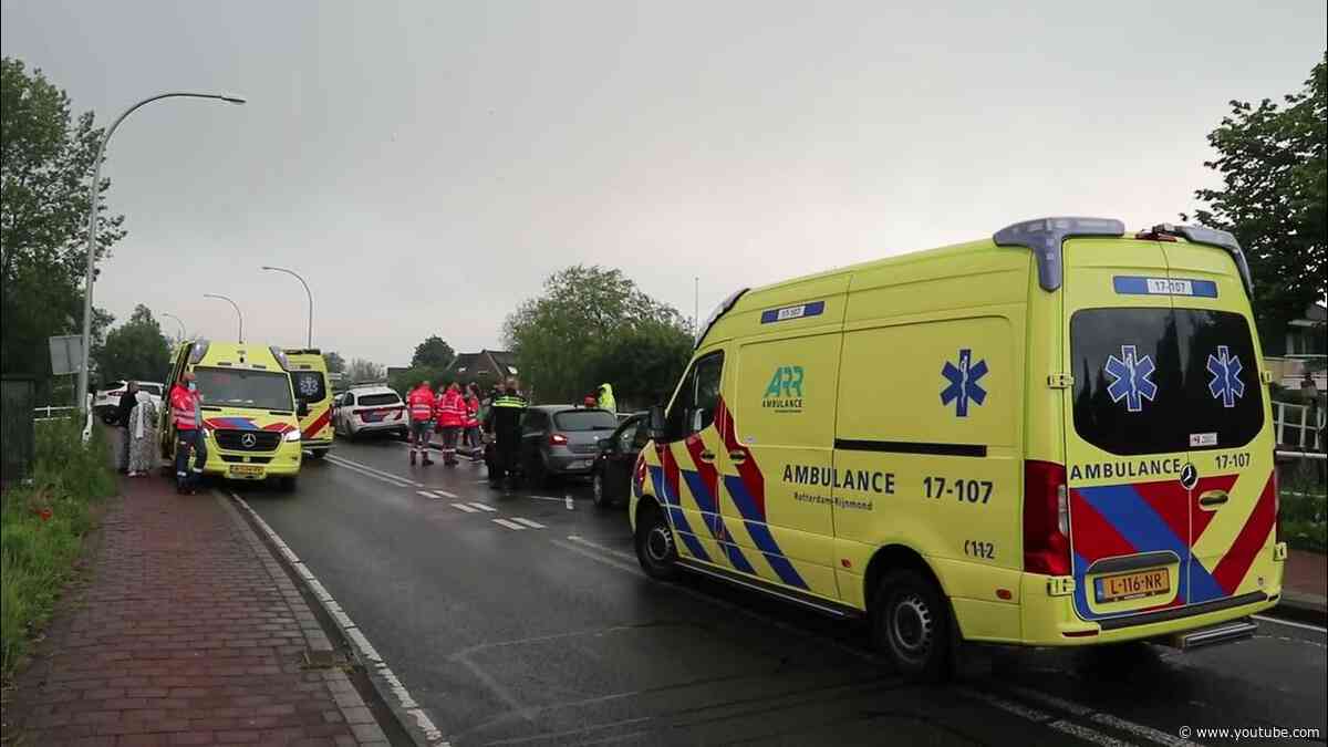 Zeven gewonden bij ernstig ongeval Oude Veiling in Maasland