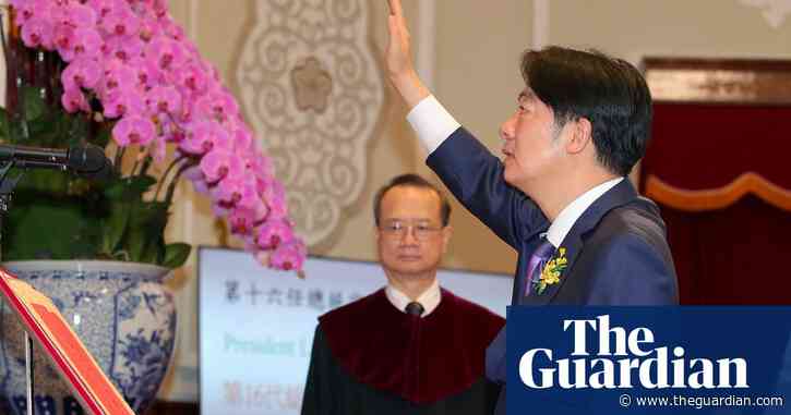 Lai Ching-te takes office as Taiwan's new president in swearing-in ceremony – video