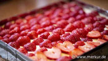 Frische Erdbeerfreude: Leckerer Blechkuchen mit Joghurt und Quark