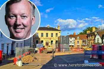 Sir Bill Wiggin MP in row over Leominster's improvements
