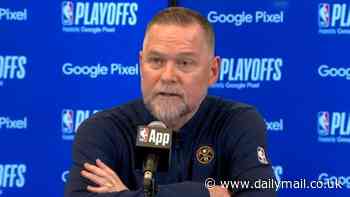 Angry Nuggets coach Michael Malone blasts reporters' 'stupid a** questions' after his Denver team lost to the Timberwolves in Game 7