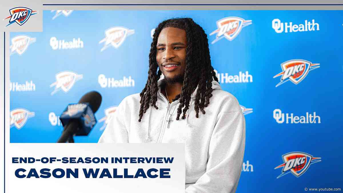 Cason Wallace | 2023-24 End-of-Season Interview | OKC Thunder