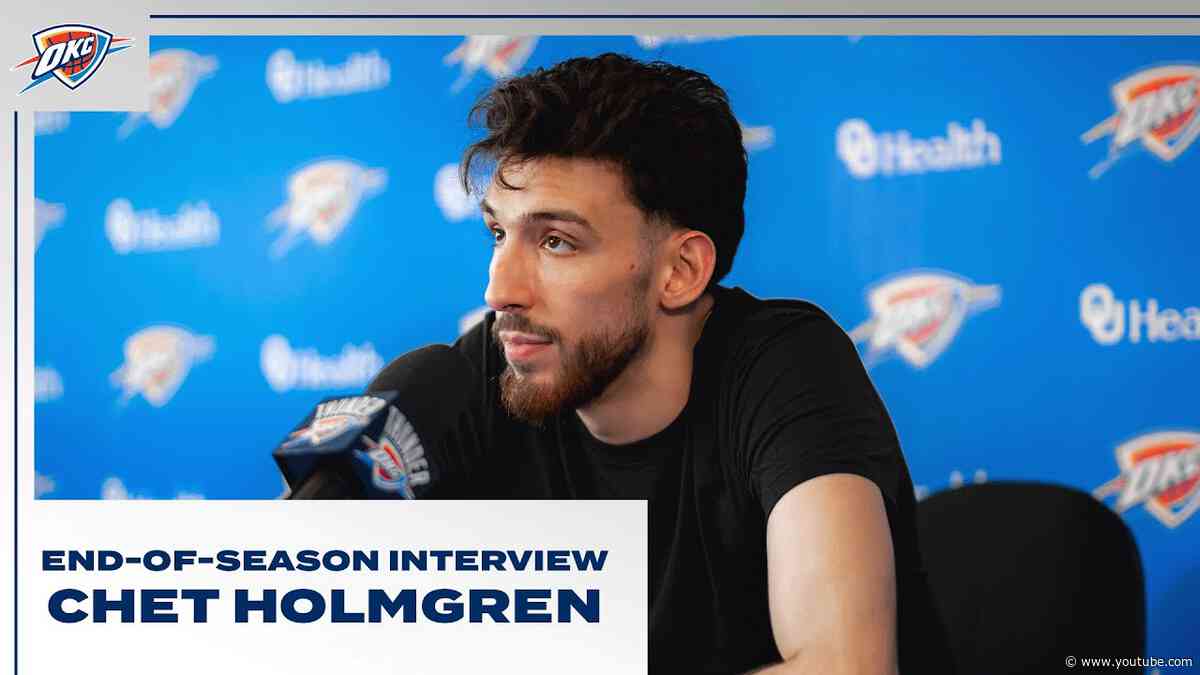 Chet Holmgren | 2023-24 End-of-Season Interview | OKC Thunder