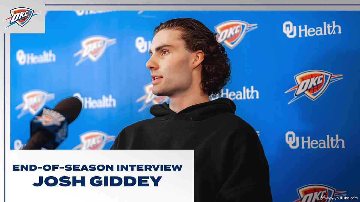 Josh Giddey | 2023-24 End-of-Season Interview | OKC Thunder