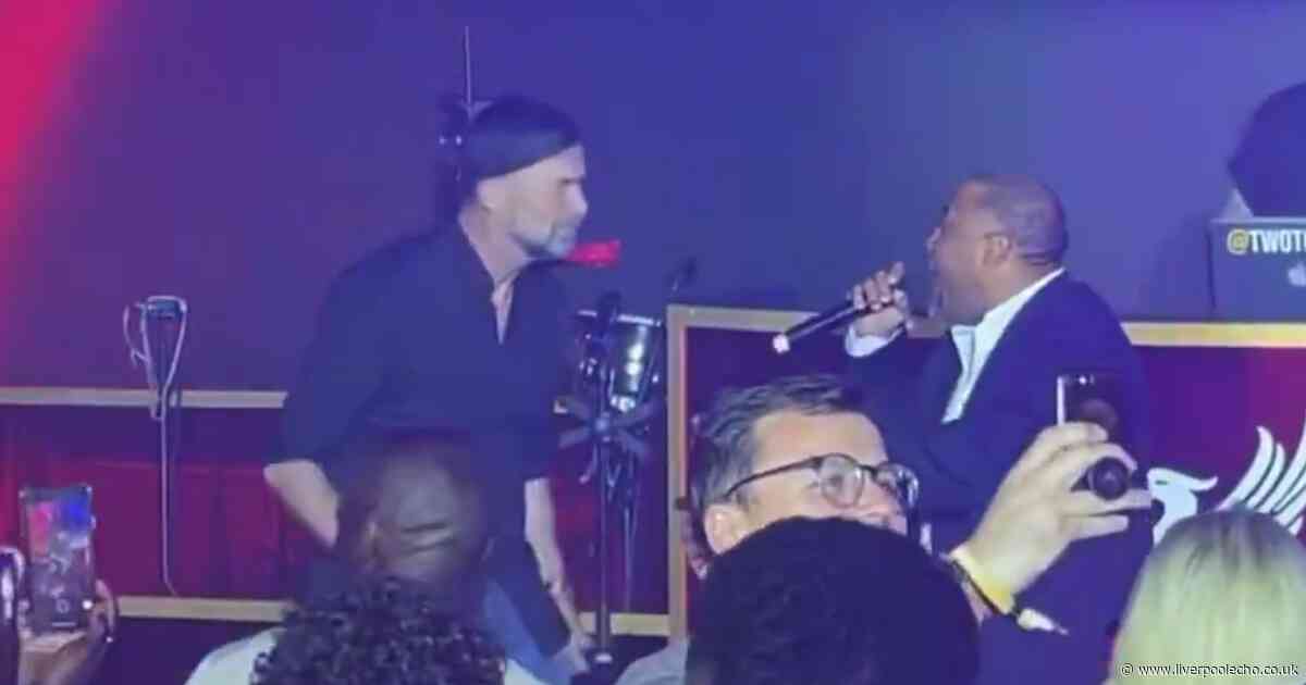 Inside Jurgen Klopp's leaving party as he shows off his dance moves