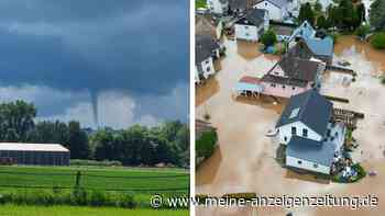 Unwetter über Deutschland: Zahlreiche Augenzeugen sichten möglichen Tornado – Blitzschlag sorgt für Verletzte