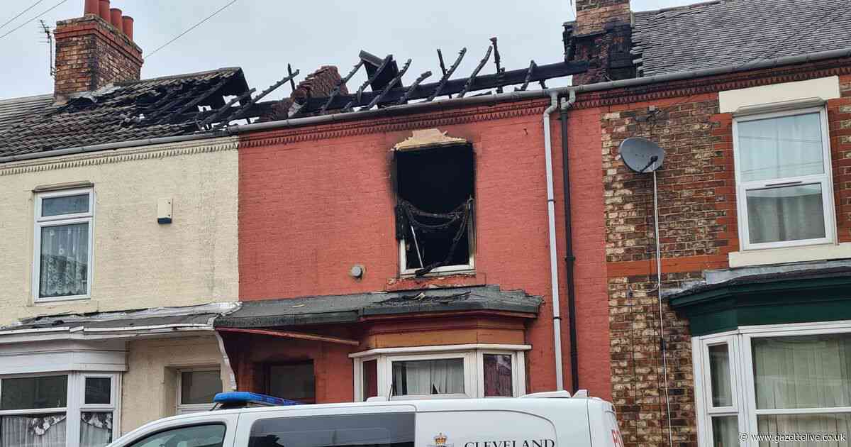 LIVE: Thornaby residents evacuated and roads closed after fire guts home