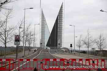 Poole's Twin Sails Bridge remains closed for repairs