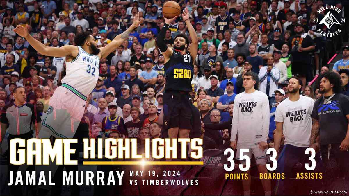 Jamal Murray Full Game Seven Highlights vs. Timberwolves 🎥