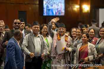 Nepal’s prime minister wins confidence vote in parliament, his fourth since taking office