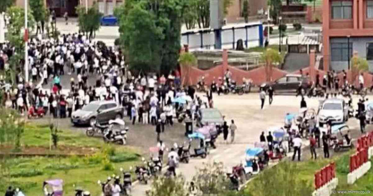 China knife attack: At least two dead and 10 injured in sickening Guixi City primary school incident