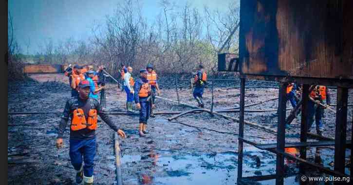 NSCDC arrests 9 for illegal oil refining near Rivers-Abia border