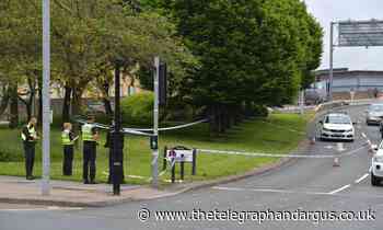 Why cordon is in place on Bradford city centre street