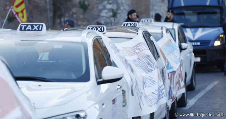 Martedì taxi fermi in tutta Italia dalle 8 alle 22. Sciopero contro nuove licenze e la “schiavitù dagli algoritmi”