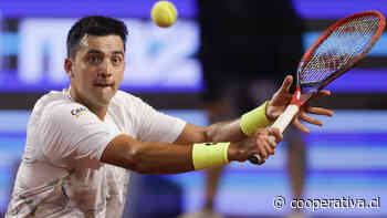 Tomás Barrios sintió la falta de tenis y tuvo fugaz paso por Roland Garros