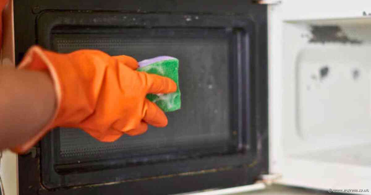 Cleaner’s ‘effective’ method wipes away microwave stains in 3 minutes without scrubbing