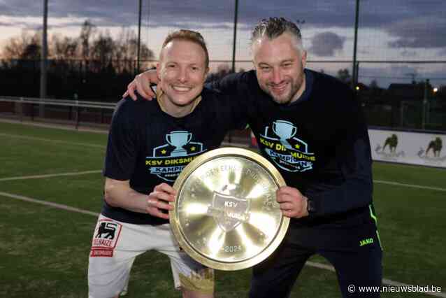 Aaron Vandendriessche zet titel van Diksmuide extra in de verf met award voor beste speler in eerste provinciale
