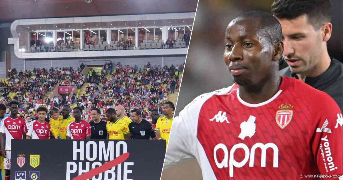 Monaco-speler wekt woede bij actie tegen homofobie: 'Gedrag moet met zwaarst mogelijke sancties worden bestraft&rsquo;