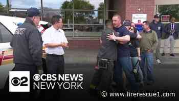 FDNY firefighter released from hospital after mayday at Bronx blaze