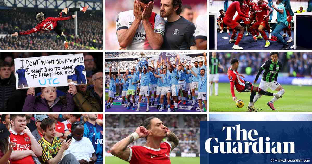 Story of the season: the best photos from the 2023-24 Premier League