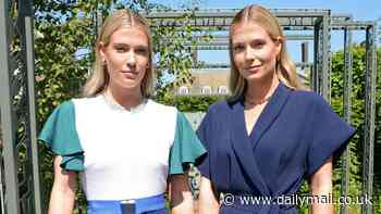 Chelsea Flower Show kicks off in style with an appearance by Lady Diana's twin nieces ahead of King and Queen's visit this evening