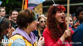 Crowds gather to celebrate Cheltenham Pride