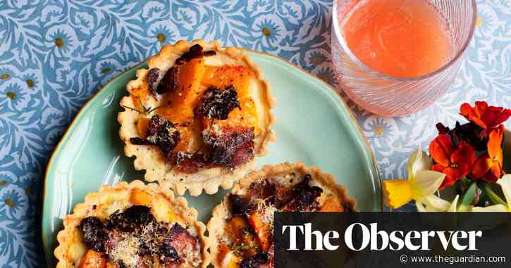 Pancetta tarts, vegan ginger slice, onion flatbreads – Nigel Slater’s recipes for all-day bakes