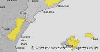 Storm warnings issued in Spain ahead of half term getaway