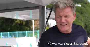 Gordon Ramsay came to a beautiful Welsh seaside village and made the most disgusting pizza you'll ever see