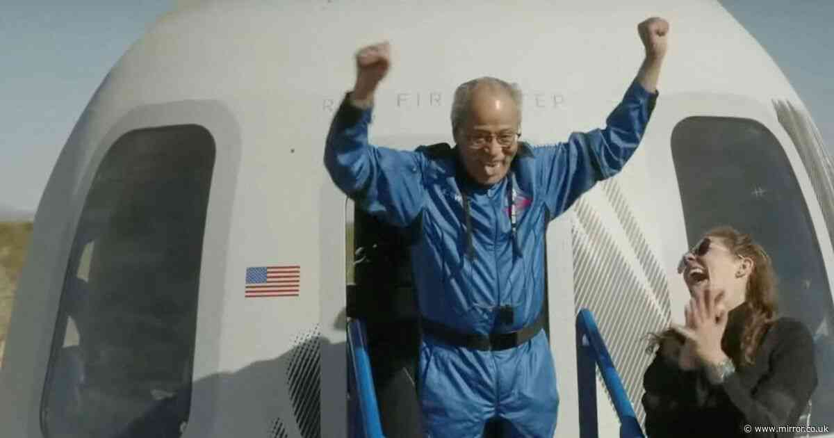 First Black US astronaut candidate finally goes to space age 90 beating William Shatner's record