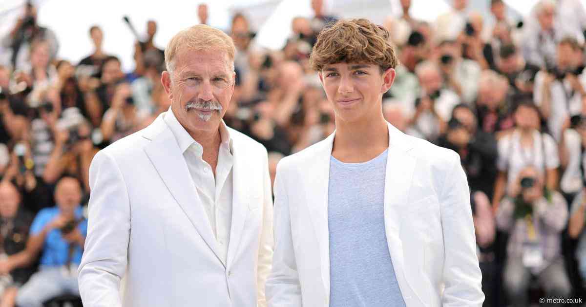 Kevin Costner defends casting his son, 15, in new film despite never acting before