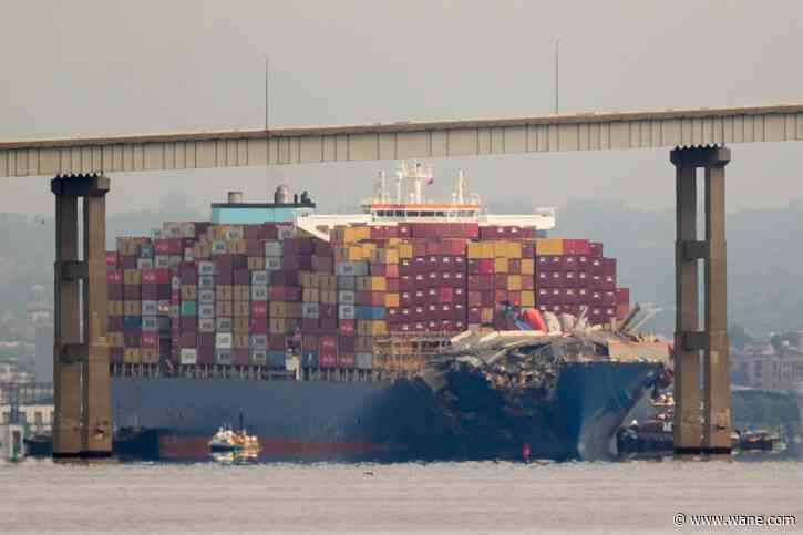Ship that caused deadly Baltimore bridge collapse has been refloated and is moving back to port